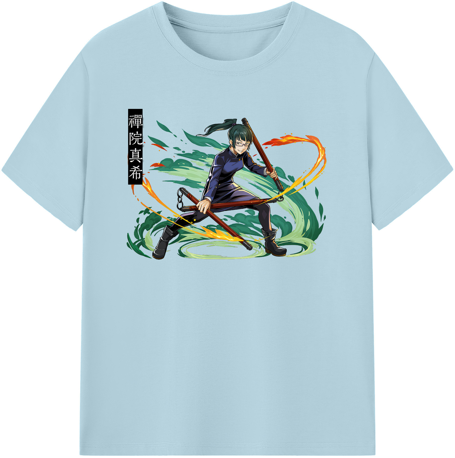 （画像用） 呪術廻戦 Jujutsu Kaisen 綿100％半袖Tシャツ（フロントプリント）
